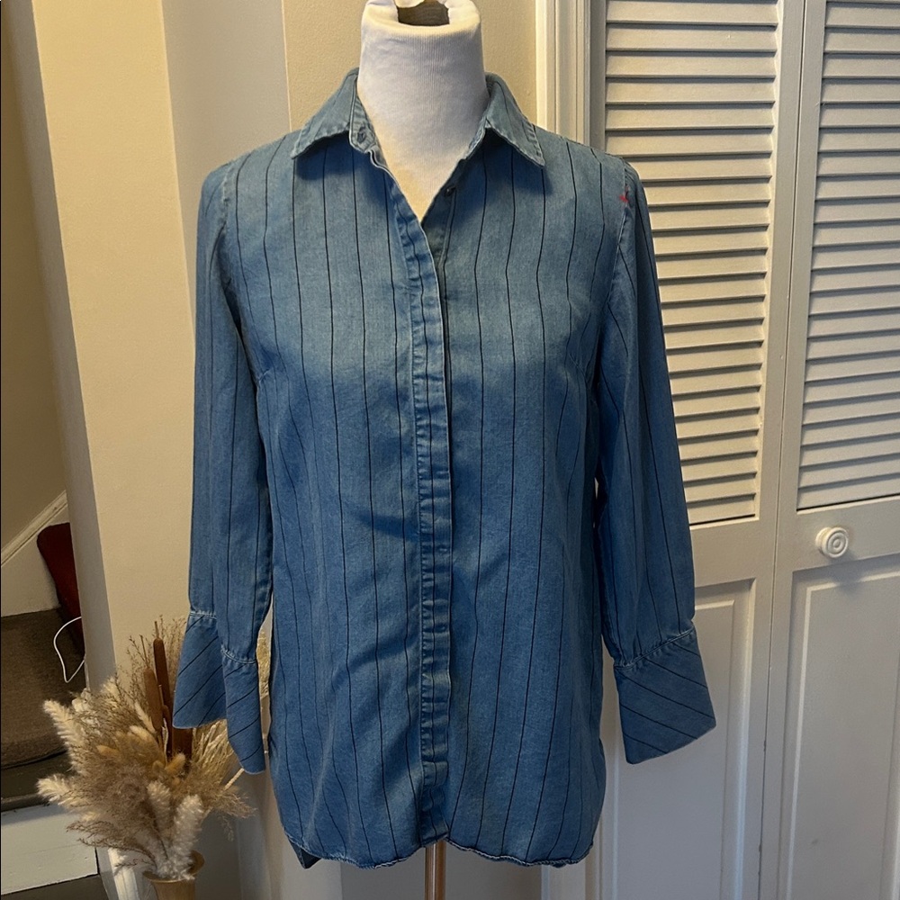 Soft Surroundings Tencel Madison Tunic Shirt